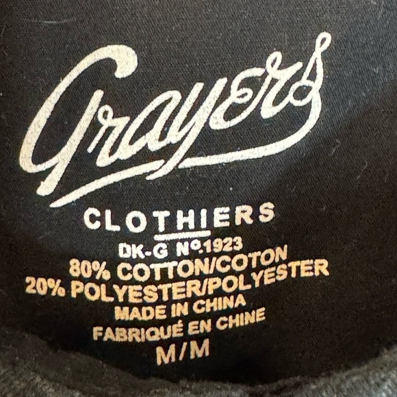 Grayers Clothiers men’s outdoor/golf/casual polo shirt size medium - Picture 2 of 7